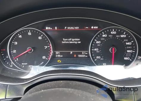 2016 Audi A6 2.0T Premium Plus from USA, damaged, VIN WAUGFAFC8GN126962